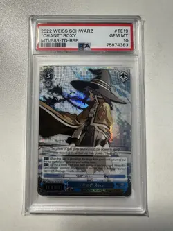 Weiss Schwarz card MTI/S83-T19R RRR Roxy Migurdia Mushoku Tensei - Image 1