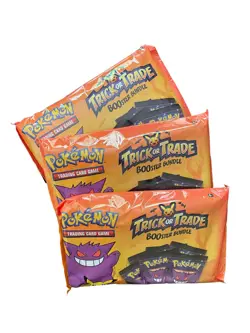 Pokemon Halloween Booster Bundle Trick Or Trade 40 Mini Packs x 3 Bags 360 Cards - Image 2