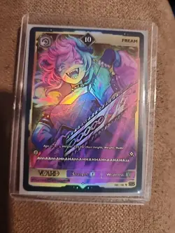 VCARD Gamersupps Rising Stars Fream 1st First Edition Holo Card #108/190 TCG - Image 1