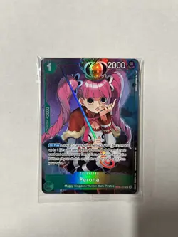 Perona (Illustration Box Vol.4) OP09-034 One Piece Promotion Cards Foil SEALED - Image 1