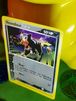 Original Houndour 59/97 From 2003 EX Dragon Set MINT Condition Pokemon Card ×_× - Image 3