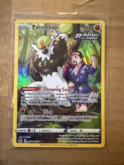 Passimian Full Art Holo TG08/TG30 Silver Tempest Trainer Gallery Pokemon Card - Image 1