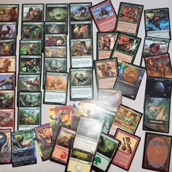 Custom Complete COMMANDER Magic Deck. ALL 100 Cards Zacama DINOSAURS Tribal Naya - Image 2