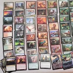 Custom Complete COMMANDER Magic Deck. ALL 100 Cards Zacama DINOSAURS Tribal Naya - Image 3