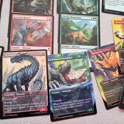 Custom Complete COMMANDER Magic Deck. ALL 100 Cards Zacama DINOSAURS Tribal Naya - Image 4