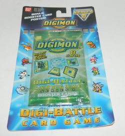Digimon Blister booster Pack 2000 Digi-battle cards Series 1 New Factory Sealed - Image 1