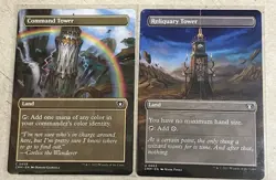 X4 Borderless Commander Deck Essentials See Pics And Description $10.79 Value - Image 1