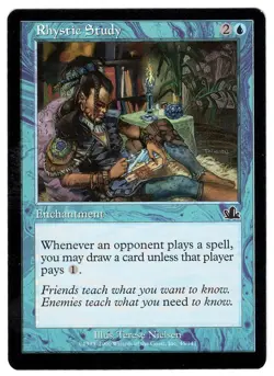 1x Rhystic Study - Prophecy - MTG Single - Image 1