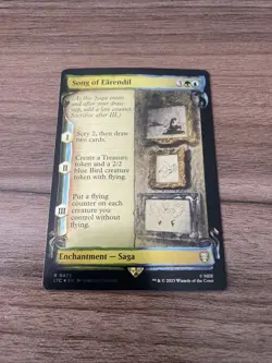 Mtg. Song of Earendil. Foil Showcase Scrolls. The Lord of the Rings. Nm - Image 1
