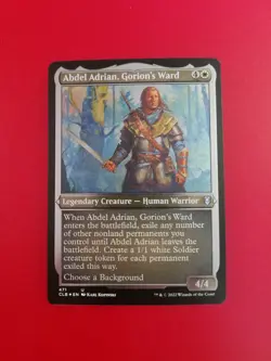 1x Abdel Adrian, Gorion's Ward | FOIL-ETCHED | Battle for Baldur's Gate | MTG - Image 3