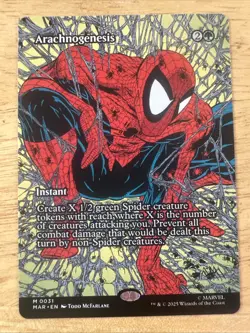 Arachnogenesis (Borderless) Marvel Universe Eternal-Legal Regular - Image 1