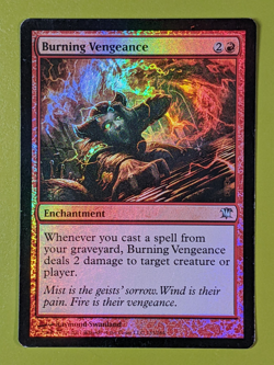 FOIL Burning Vengeance x1 Innistrad 1x Magic the Gathering MTG - Image 1