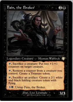 Fain, the Broker (Retro Frame) - R - Commander: The Brothers' War - 105 - NM - R - Image 1
