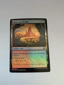 FOIL MTG NM Slagwoods Bridge Modern Horizons 2 Regular - Image 1