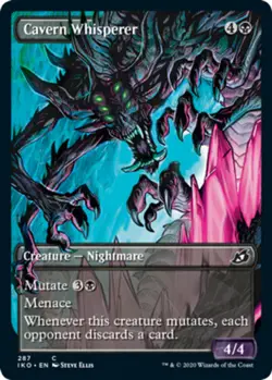 4x Cavern Whisperer - Showcase - Foil NM-Mint, English Ikoria: Lair of Behemoths - Image 1