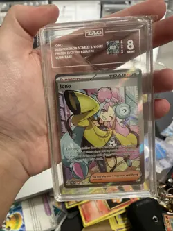 2023 Pokemon Scarlet & Violet Series - Paldea Evolved Iono #254/193 TAG 8 - Image 1