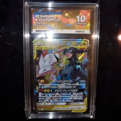 Pokemon TCG Reshiram and Zekrom GX Dream League Tag Team Japanese 036/049 Ace 10 - Image 1