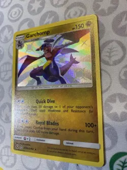 Pokemon TCG Garchomp SV40/SV94 Hidden Fates: Shiny Vault Holo Rare NM - Image 2