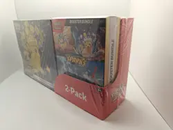 Pokemon Surging Sparks ETB & Booster Bundle Costco 2-pack Sealed New - Image 2