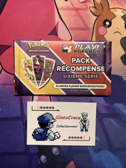 Booster De Cartes Pokemon Play Pack Recompense Sixieme Serie 6 Francais Vf Fr - Image 1