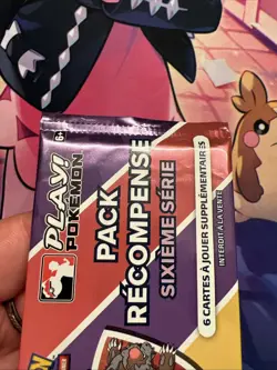 Booster De Cartes Pokemon Play Pack Recompense Sixieme Serie 6 Francais Vf Fr - Image 2