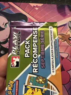 Booster De Cartes Pokemon Play Pack Recompense Septieme Francais FR VF - Image 2