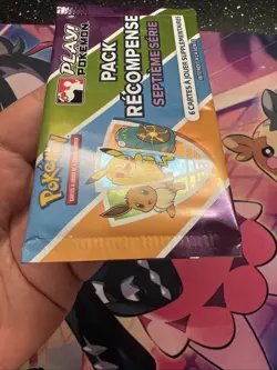 Booster De Cartes Pokemon Play Pack Recompense Septieme Francais FR VF - Image 4