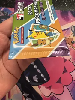 Booster De Cartes Pokemon Play Pack Recompense Septieme Francais FR VF - Image 5