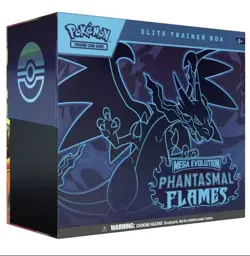 Pokemon TCG Phantasmal Flames ETB Elite Trainer Box - Sealed - CONFIRMED PRESALE - Image 1