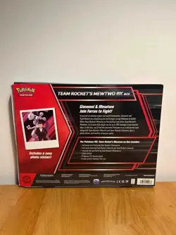 Pokemon TCG - Team Rocket’s Mewtwo Ex Box | BRAND NEW SEALED - Image 2