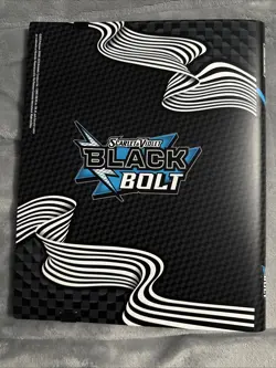 Pokemon TCG Scarlet Violet Black Bolt Binder Collection (BINDER ONLY) - Image 2