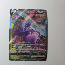 Pokemon TCG Galarian Slowking Vmax Alternate Art 179/198 SwSh: Chilling Reign NM - Image 1