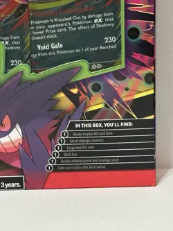 Pokemon TCG Mega Battle Deck (Mega Gengar ex) Factory Sealed Brand New - Image 5