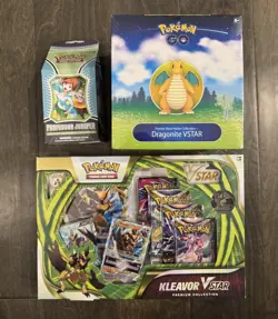 Sword Shield Premium Collection Fusion Strike Box Evolving Skies Pokemon Go Box - Image 1