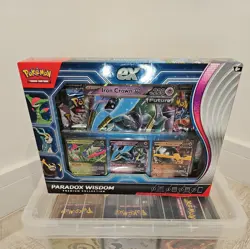 Pokemon TCG : Paradox Wisdom Premium Collection Box 7 Assorted Boosters - Image 1