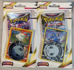 Lost Origin Pokemon Checklane Blister Packs Croagunk & Scorbunny SEALED/NEW - Image 1
