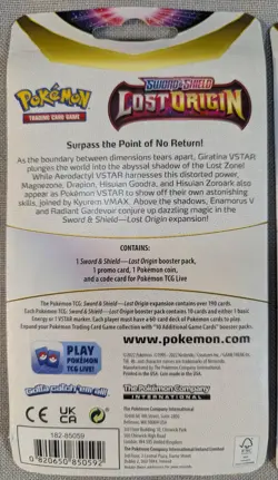 Lost Origin Pokemon Checklane Blister Packs Croagunk & Scorbunny SEALED/NEW - Image 5