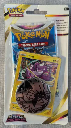 Pokemon TCG Astral Radiance Checklane Blister 1 Toxel 1 Oricorio Sealed - Image 2