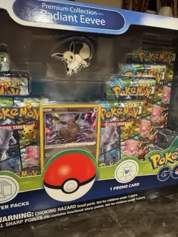 Pokemon GO Radiant Eevee Pokemon TCG Premium Collection Box 820650850523 - Image 2