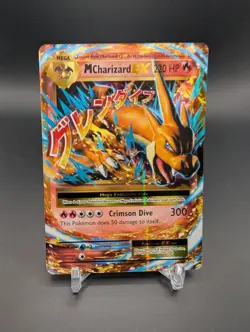M Charizard EX Ultra Rare XY Evolutions 13/108 Pokemon 2016 Mega NM 5 - Image 1