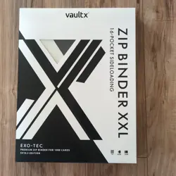 VaultX SV10.5 XXL Binder - Pokemon Black Bolt & White Flare. New Sealed In Hand - Image 1