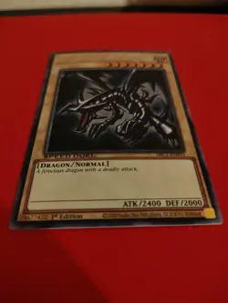 Yugioh Red-Eyes Black Dragon (Secret Rare) SBC1-ENF01 - Image 3