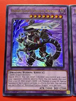 3x Borreload Furious Dragon | SDRR-EN042 | Ultra Rares | NM | 1st Ed | YuGiOh! - Image 3