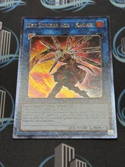 Yugioh Sky Striker Ace - Kagari OP08-EN002 Ultimate Rare - Image 3