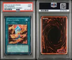 2002 Yu-Gi-Oh! Promo DDS-006 Salamandra PSA 9 Mint - Image 3