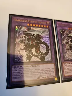 Yu-Gi-Oh! TCG Borreload Furious Dragon Rokket Revolt SDRR-EN042 1st Edition... - Image 2