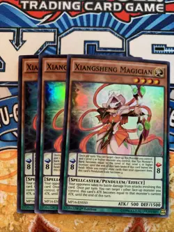 YUGIOH 3X Xiangsheng Magician MP16-EN050 1ST EDITION NM PLAYSET! - Image 1