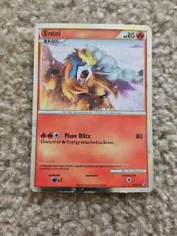 Entei Promo Card Holo HGSS20 - Image 1