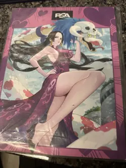 Boa Hancock One Piece PSA TCG Card & Magazine Sealed Promo Card - Image 1