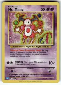 Mr. Mime 013/034 Trading Card Game Classic NM Pokemon Card TCG - Image 1